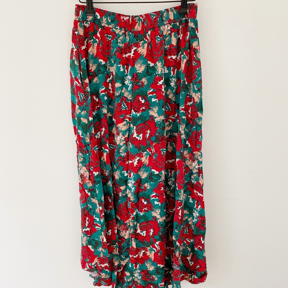 Anthropologie Miley Ruffled Midi Skirt - Picture 4 of 14
